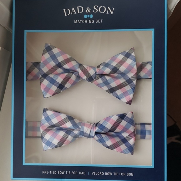 father son bow tie sets